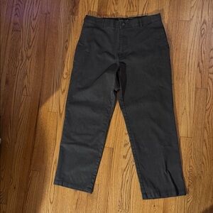 Dockers Men's Dark Gray Chinos